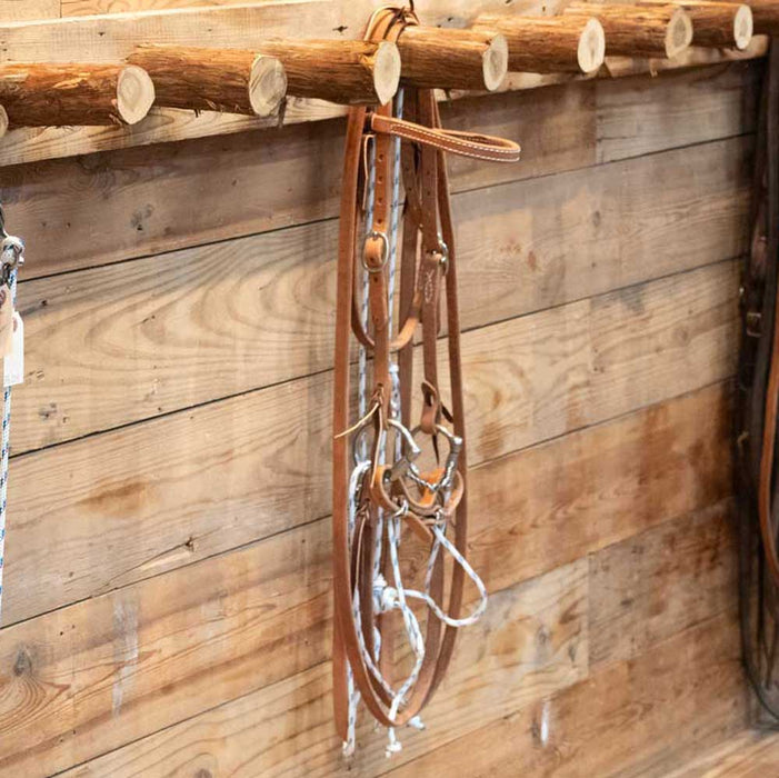CHS Twisted Dogbone German Maringale Tack - Training Cow Horse Supply