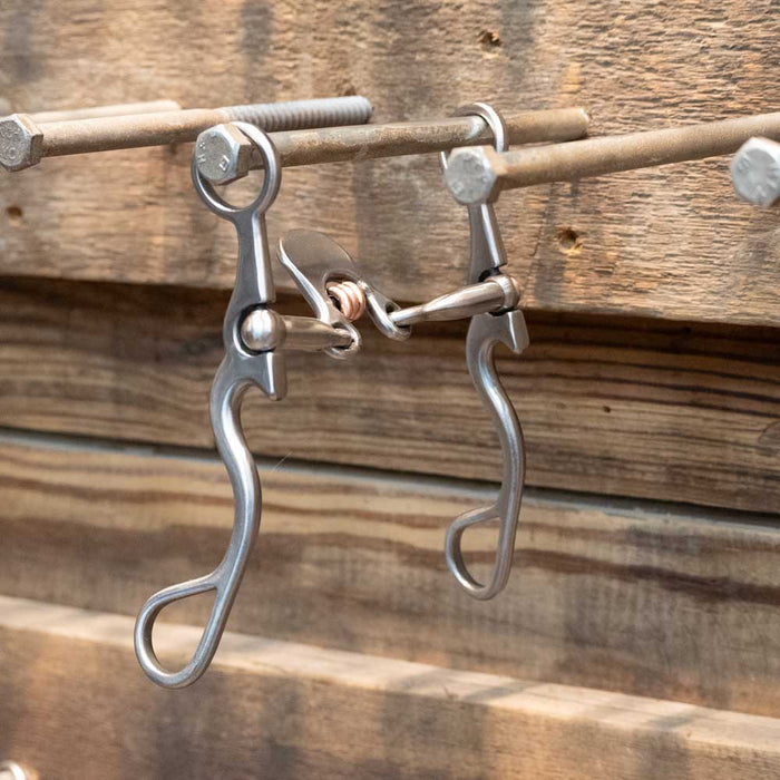 Kerry Kelley 02S Floating Spoon w/Copper Rings Bit Tack - Bits Kerry Kelley