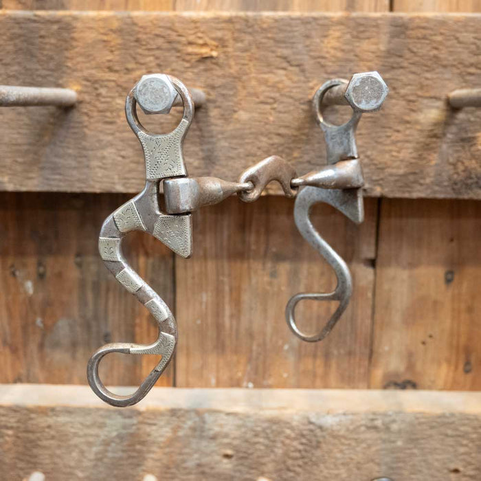 Ricky Trammell Silver Mounted Dogbone Bit Tack - Bits Ricky Trammell