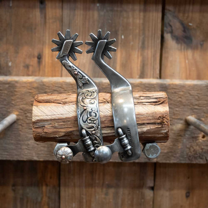 Kerry Kelley Silver Mounted Womens 90 Spurs Tack - Spurs Kerry Kelley