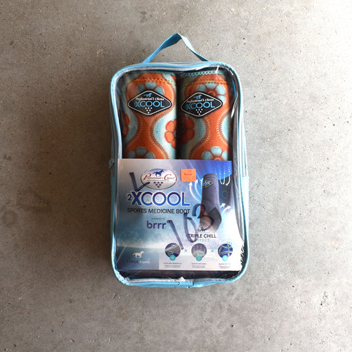 NEW Professional Choice 2xCool Sports Medicine Boots 2 Pack Front Flower Print Sale Barn Professional's Choice