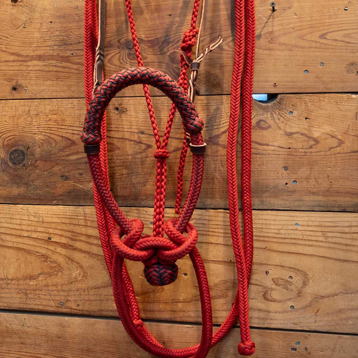 Handmade Loping Hack w/ Waxed Split Reins 100