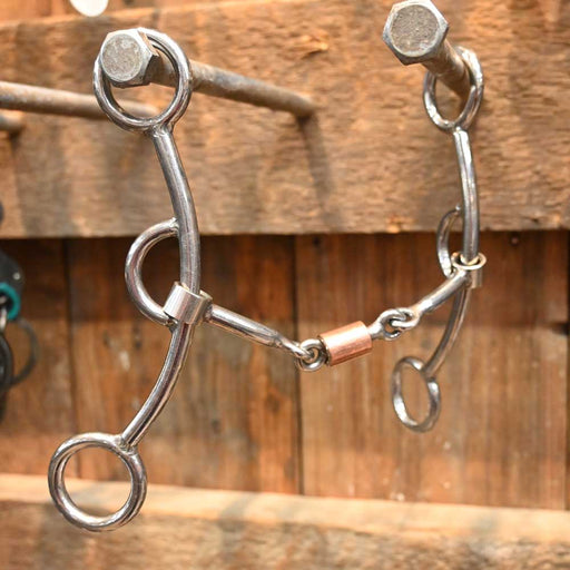 Schoneberg Cam 5" Smooth Dogbone with Copper Roller Bit Tack - Bits Schoneberg