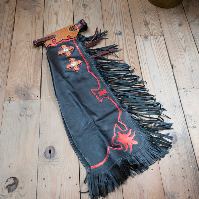 Beagley Youth Large Rodeo Chaps Tack - Chaps & Chinks Jerry Beagley