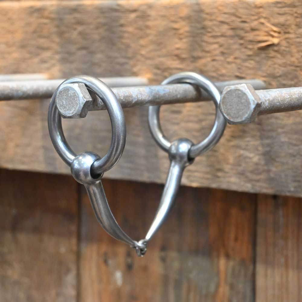 Graeme Quisenberry - QBerry - Small O-Ring Tapered Mullen Snaffle GQ025 Tack - Bits, Spurs & Curbs - Bits Graeme Quisenberry   