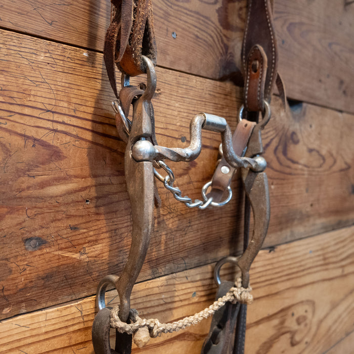 Kerry Kelley Twisted Wire Hinge Port Bridle Rig