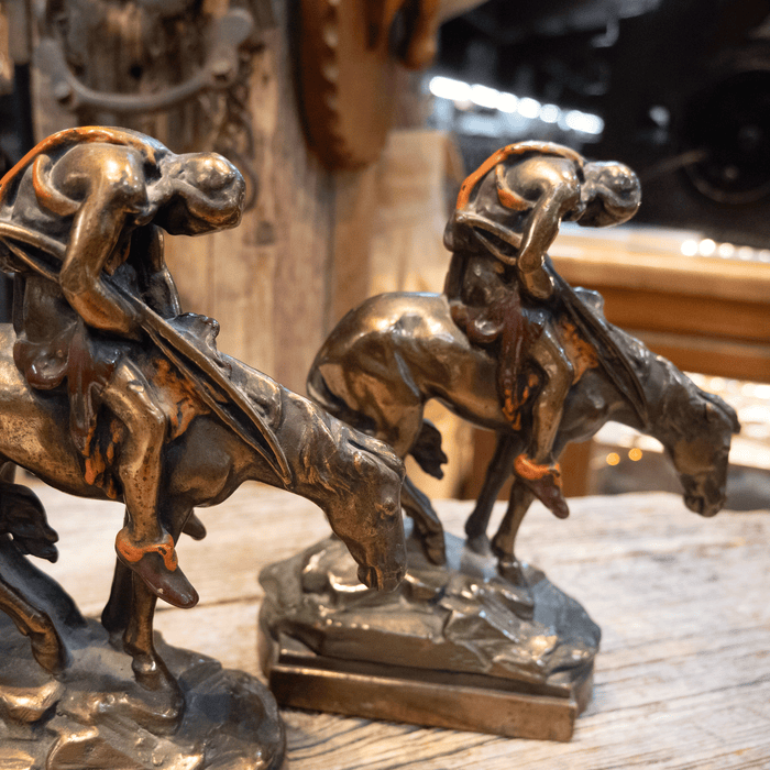 1930's or 40's "End of Trail" Bookends