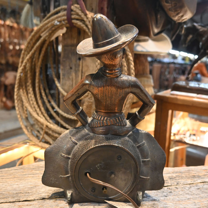 1960s Copper Bow-Legged Sheriff Clock Collectibles Teskey's