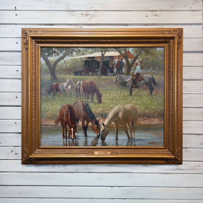 Close to Camp By Wayne Baize Collectibles Wayne Baize