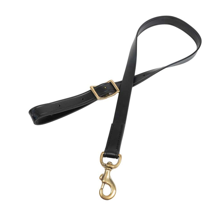 Teskey's Biothane Tie Down Tack - Nosebands & Tie Downs Teskey's Black