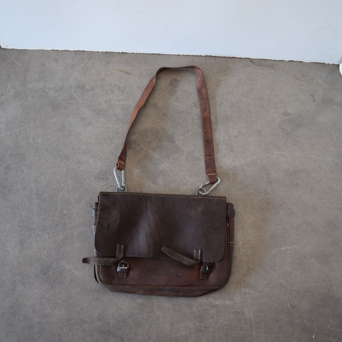Used Vintage German Leather Saddle Bag Sale Barn Teskey's