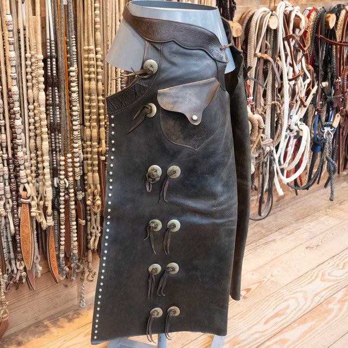 1910's to 20's "BW" Cowboy Chaps Tack - Chaps & Chinks BW