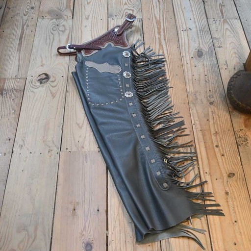 Teskey's Xtra-Small Gray Versatility Shotgun Chaps Tack - Chaps & Chinks Teskey's