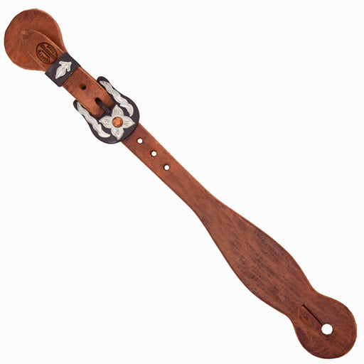 Teskey's Trailblazer Spur Straps w/Floral Buckle Tack - Spur Straps Teskey's Mens