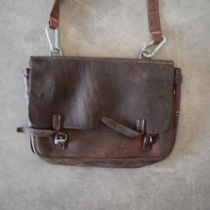 Used Vintage German Leather Saddle Bag Sale Barn Teskey's
