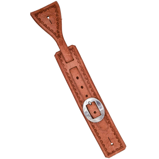 Teskey's Roughout Square Spur Straps Tack - Spur Straps Teskey's