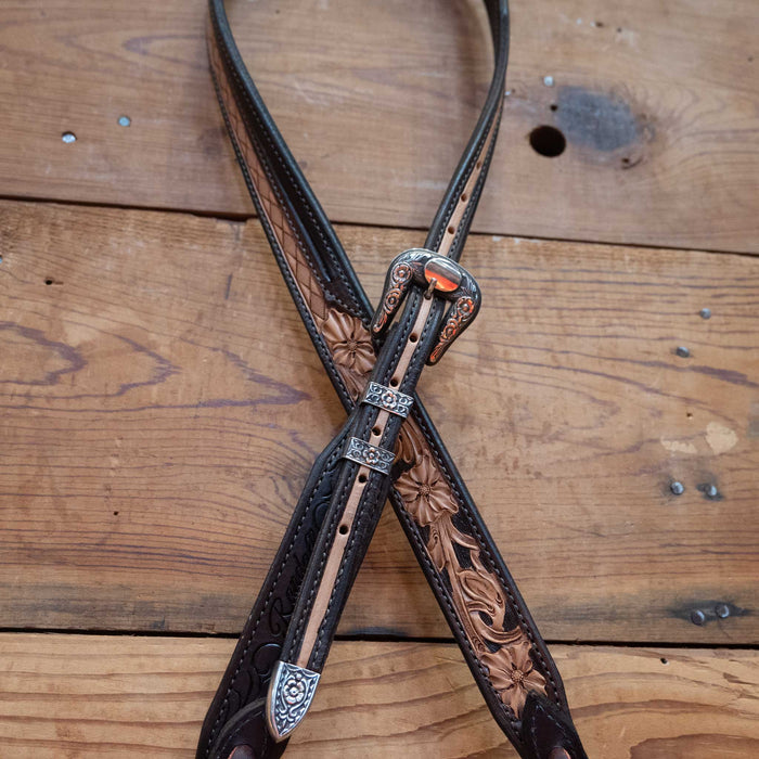 Randall Top Shelf Leather Split Ear w/Nelson Buckle Tack - Headstalls Randall Top Shelf