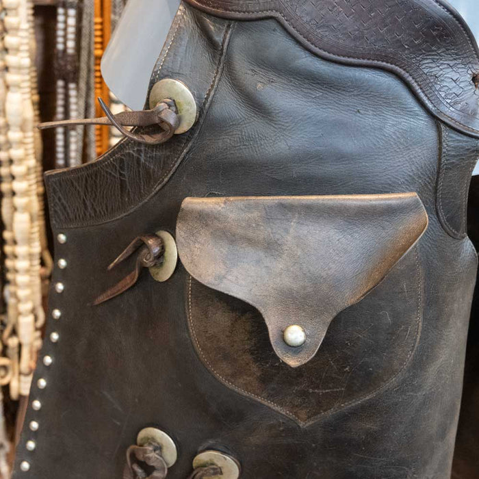 1910's to 20's "BW" Cowboy Chaps Tack - Chaps & Chinks BW