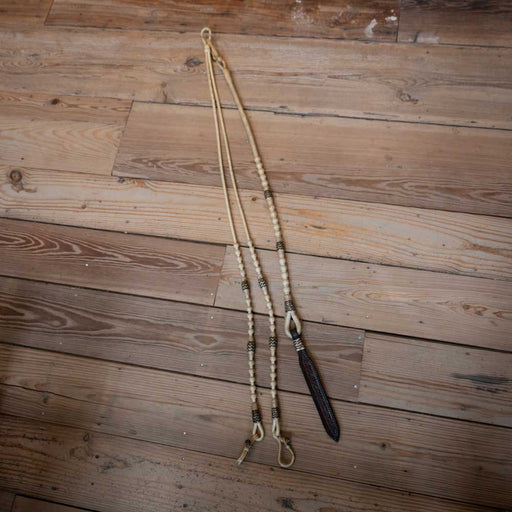 Handmade Rawhide Romel Reins Tack - Reins MISC