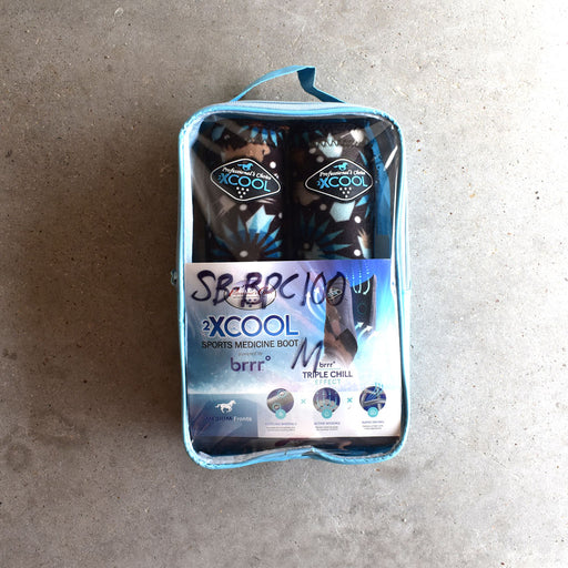 NEW Professional Choice 2xCool Sports Medicine Boots 2 Pack Bison Print Sale Barn Professional's Choice