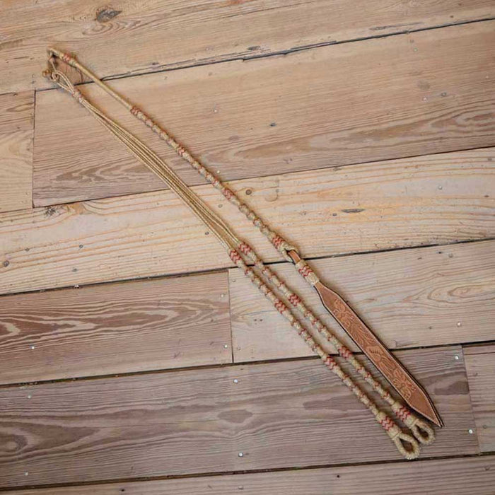 Handmade Rawhide Romel Reins Tack - Reins MISC