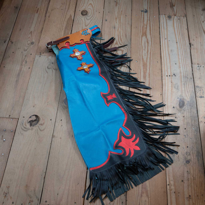 Beagley Youth Large Rodeo Chaps Tack - Chaps & Chinks Jerry Beagley