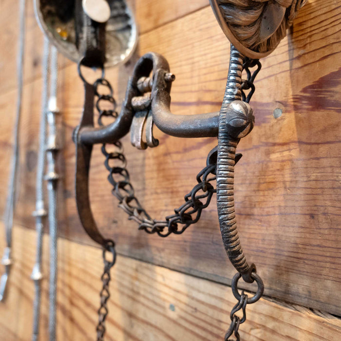 Vintage Owl Silver Bridle Rig w/Matching Reins Tack - Rigs MISC