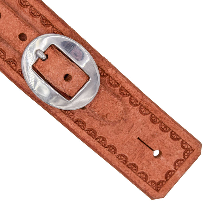 Teskey's Roughout Square Spur Straps Tack - Spur Straps Teskey's