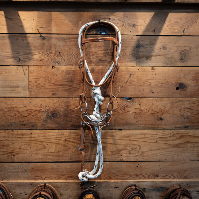 CHS Mitch O-Ring Draw Rig Tack - Training Cow Horse Supply