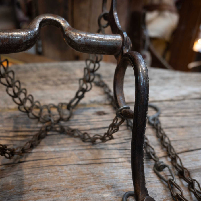 Vintage Spanish Style Silver Inlayed Bit Tack - Rigs MISC