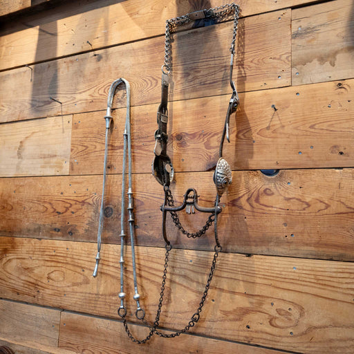 Vintage Owl Silver Bridle Rig w/Matching Reins Tack - Rigs MISC