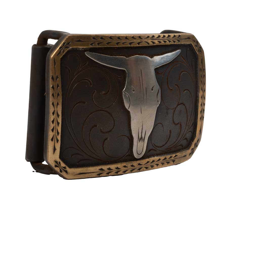 Western Belt Buckle by Josh Ownbey Cowboy Line _Ca025 ACCESSORIES - Additional Accessories - Buckles Josh Ownbey Cowboy Line   