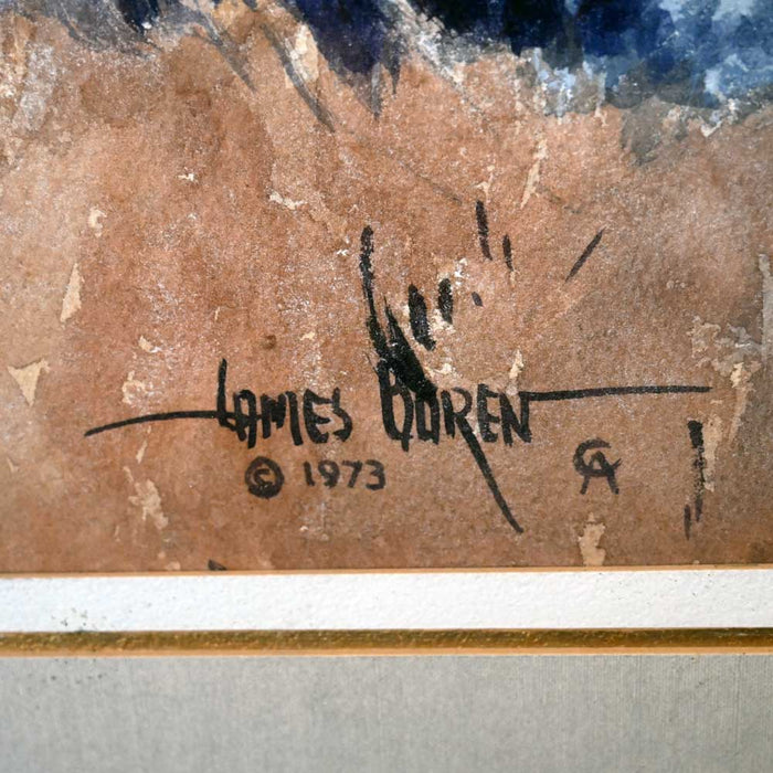 Morning in Montana by James Boren Collectibles James Boren