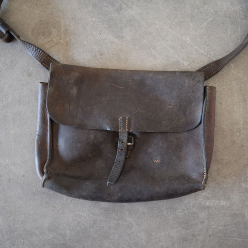 Used Vintage German Leather Saddle Bag Sale Barn Teskey's