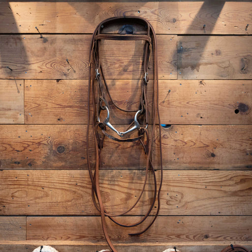 D-Ring Smooth Snaffle Bridle Rig Sale Barn MISC