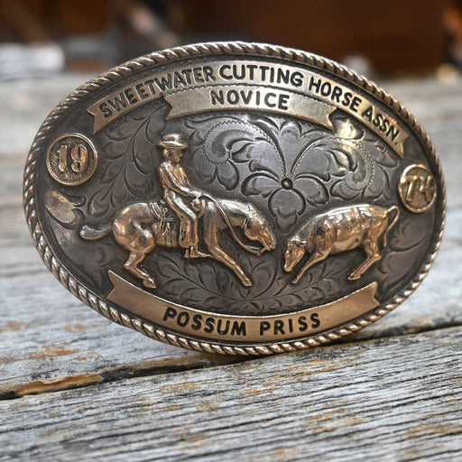 Nelson Silvia Buckle - 1974 Sweet Water Cutting ACCESSORIES - Additional Accessories - Buckles Nelson Silvia