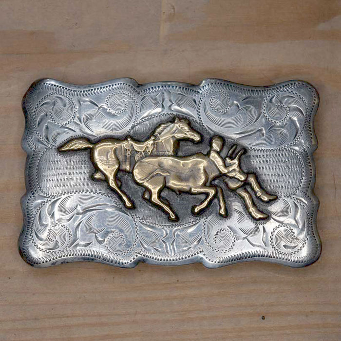 Vintage Longhorn Co Dallas, TX Belt Buckle ACCESSORIES - Additional Accessories - Buckles Longhorn