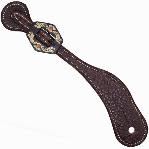 Professional's Choice Adult American Bison Spur Strap Tack - Spur Straps Professional's Choice
