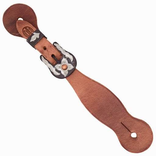Teskey's Trailblazer Spur Straps w/Floral Buckle Tack - Spur Straps Teskey's Ladies