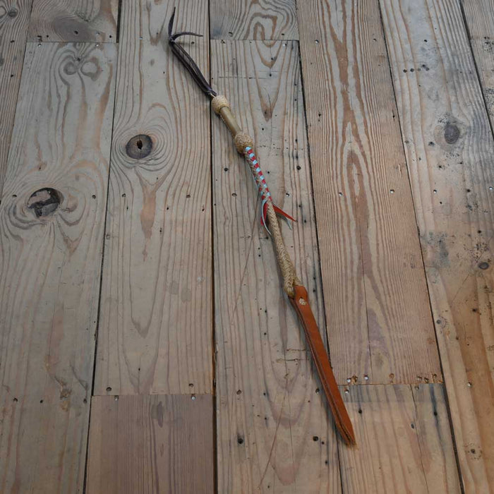 Handmade 29" Rawhide Quirt Tack - Whips, Crops & Quirts MISC