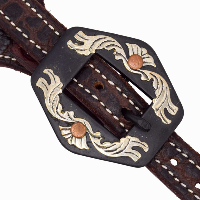 Professional's Choice Adult American Bison Spur Strap Tack - Spur Straps Professional's Choice