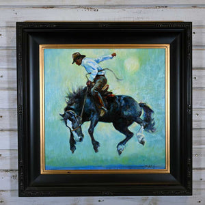 Turquoise Bronc By Beth Loftin Collectibles Beth Loftin