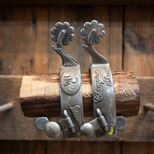 MATT Silver Mounted Spurs Tack - Spurs Matt Humphries