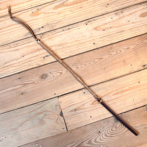 Bill Elliot Handmade 28" Quirt w/Popper Tack - Whips, Crops & Quirts Bill Elliott