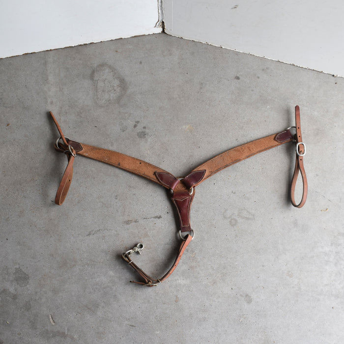 Used CST Rough Out Breast Collar Sale Barn Central Saddlery Tack