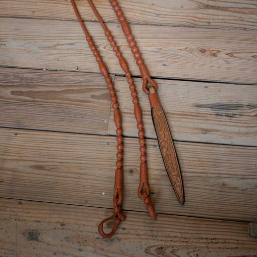 Handmade Rawhide Romel Reins Tack - Reins MISC