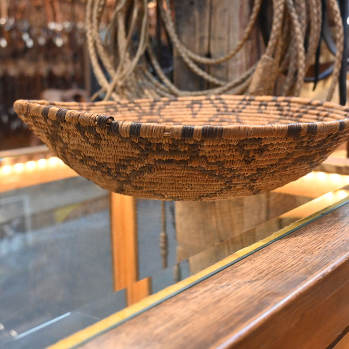 Apache Hand-Woven Basket Collectibles Teskey's