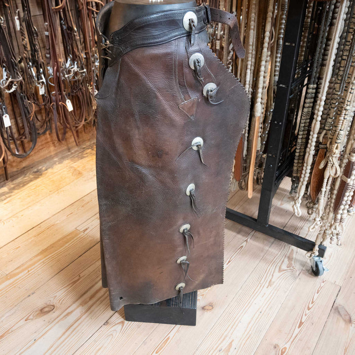 Miles City Saddlery 1920's Old West Chaps Collectibles Miles City Montana