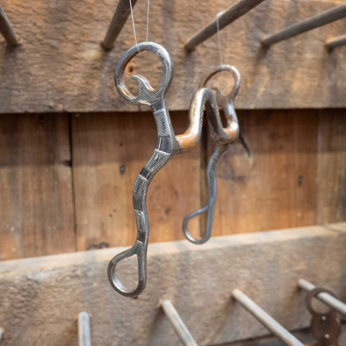 P. Vaughn Mounted Port w/Copper Bars Tack - Bits Pat Vaughn