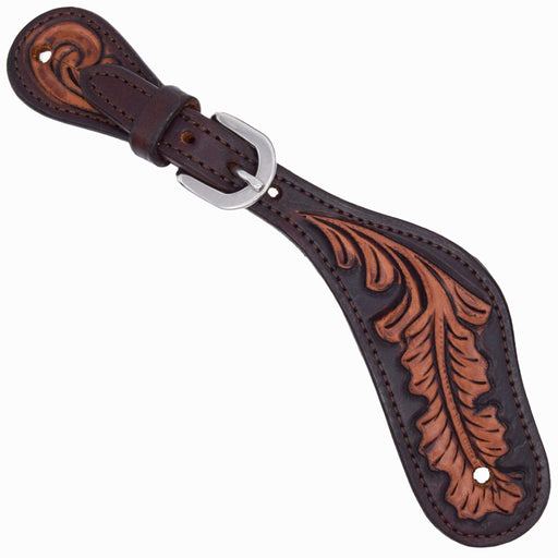 Teskey's Leaf Tooling Spur Strap Tack - Spur Straps Teskey's